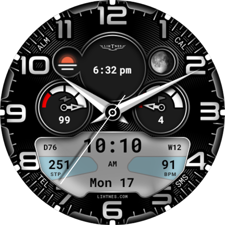 Digital Watch Face