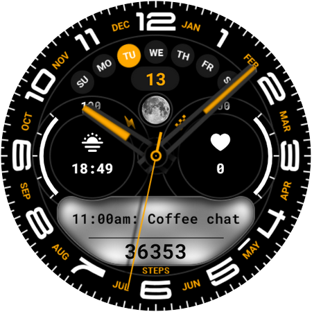 Hybrid Watch Face