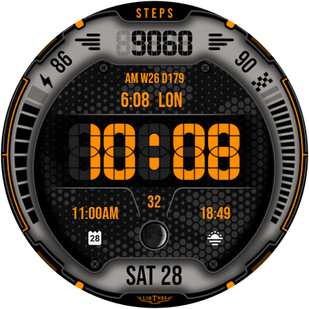 Digital Watch Face
