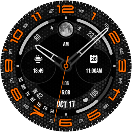 Analog Watch Face