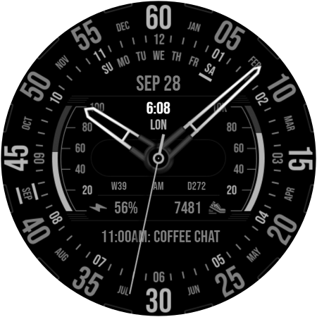 Analog Watch Face