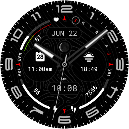 Analog Watch Face