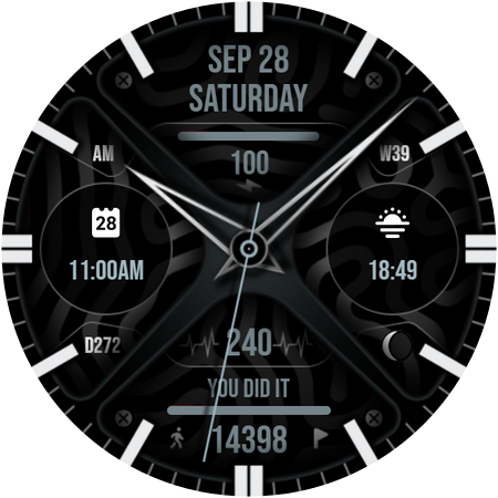 Hybrid  Watch Face