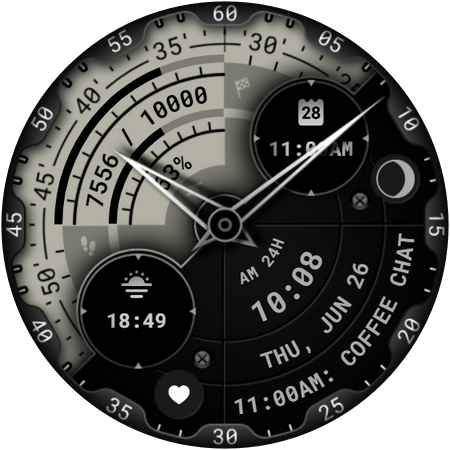 Hybrid Watch Face