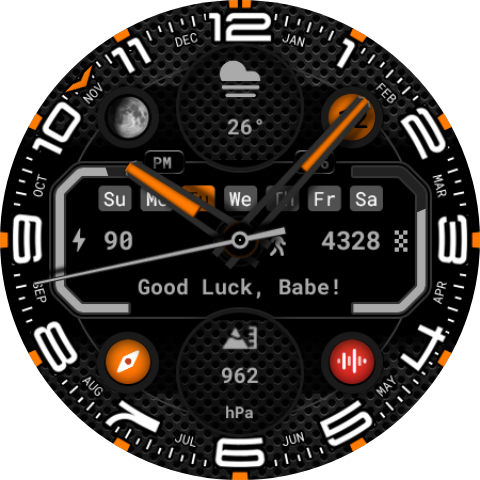 Hybrid Watch Face