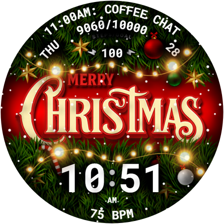 Christmas Watch Face