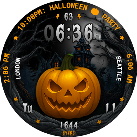 Halloween Watch Face