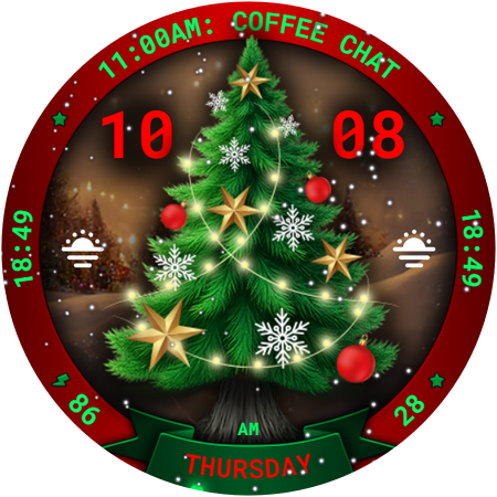 Christmas Watch Face