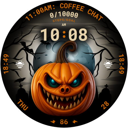 Halloween Watch Face