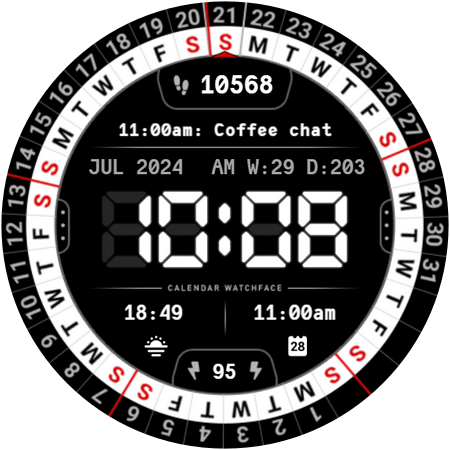 Unicorn Watch Face