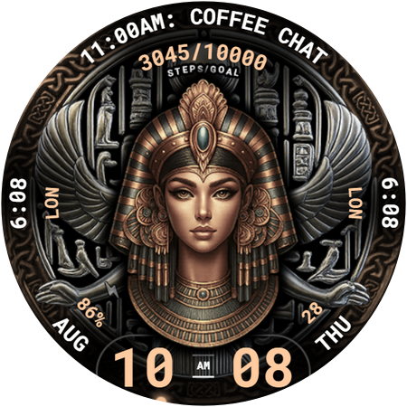 Egyptian Watch Face