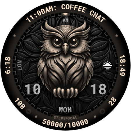 Owl Watch Face