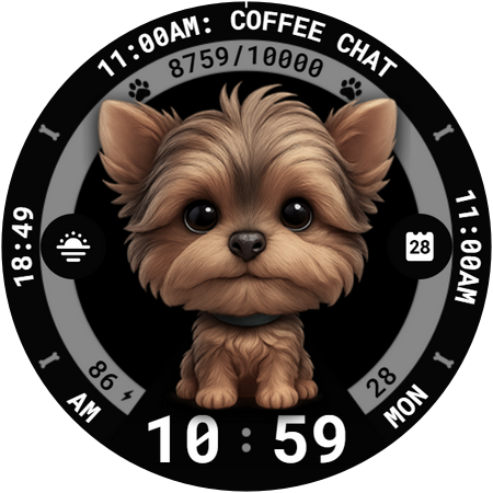 Puppies Watch Face