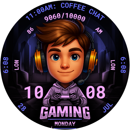 Gaming Watch Face