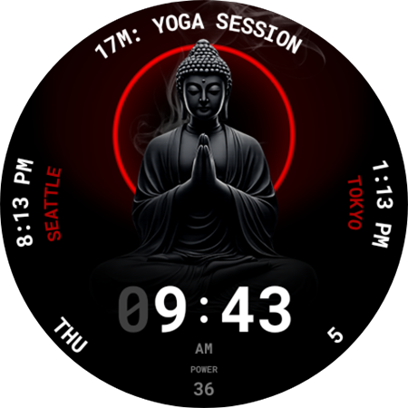 Buddha Zen Watch Face 147