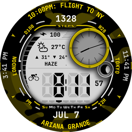 TactiCamo Watch Face 138