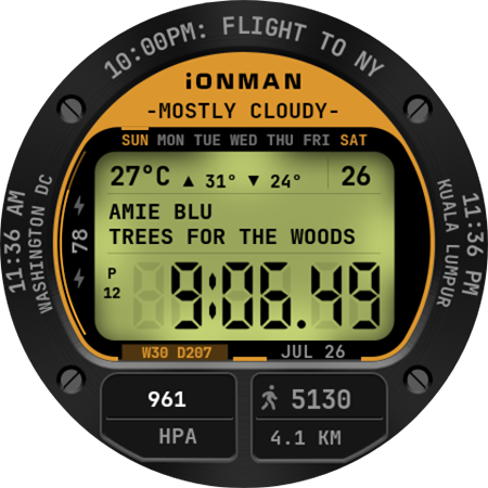 Ionman Watch Face 166