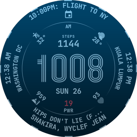 Aether Watch Face 179